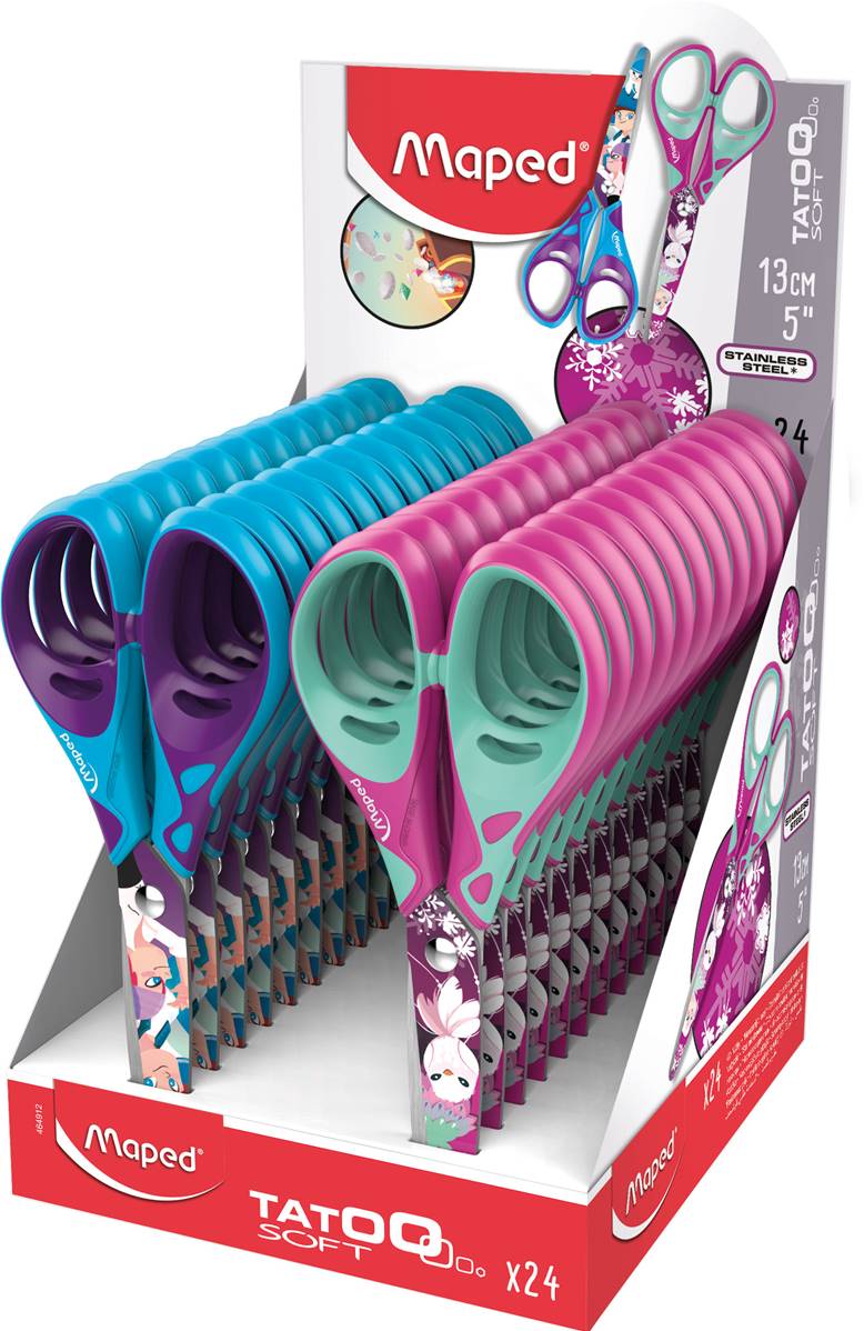 MAPED FORBICI TATOO KIDS 13 CM 2 SOGGETTI ASS DISPLAY - View2