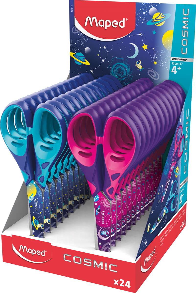 MAPED FORBICI COSMIC KIDS 13CM COL ASS DISPLAY - View2