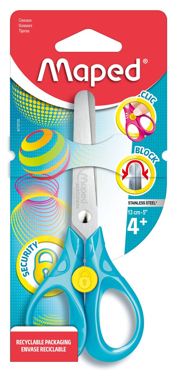 MAPED Forbici SECURITY 13cm simm bls - View3