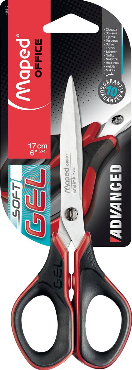 MAPED Forbici ADV.GEL simm.17 cm - View1