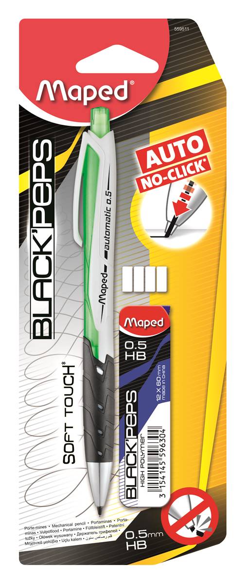 MAPED Matita automatica 0,5mm+ast.mine - View3