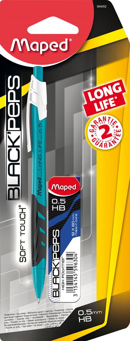 MAPED MATITA AUTOMATICA LONG LIFE 0.5MM CON MINE BLS - Main view