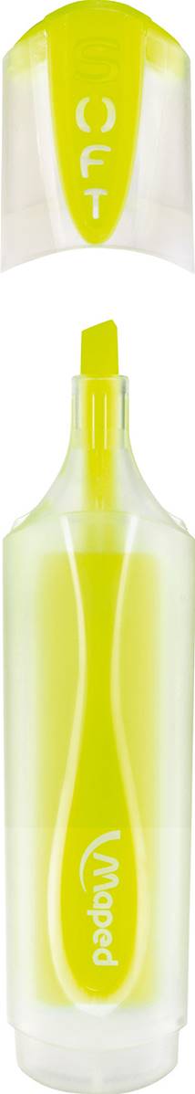 MAPED EVIDENZIATORI FLUO PEPS SOFT TRANSLUCENTE IN BS X4 - View1