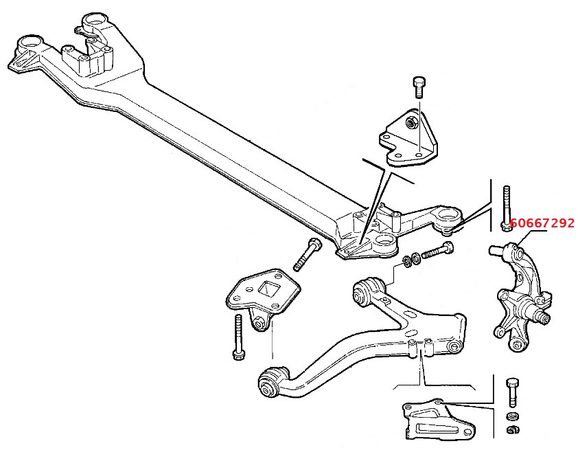 Kit Cuscinetti Montante Posteriore - Per Opel Astra G, Vectra B, Zafira A