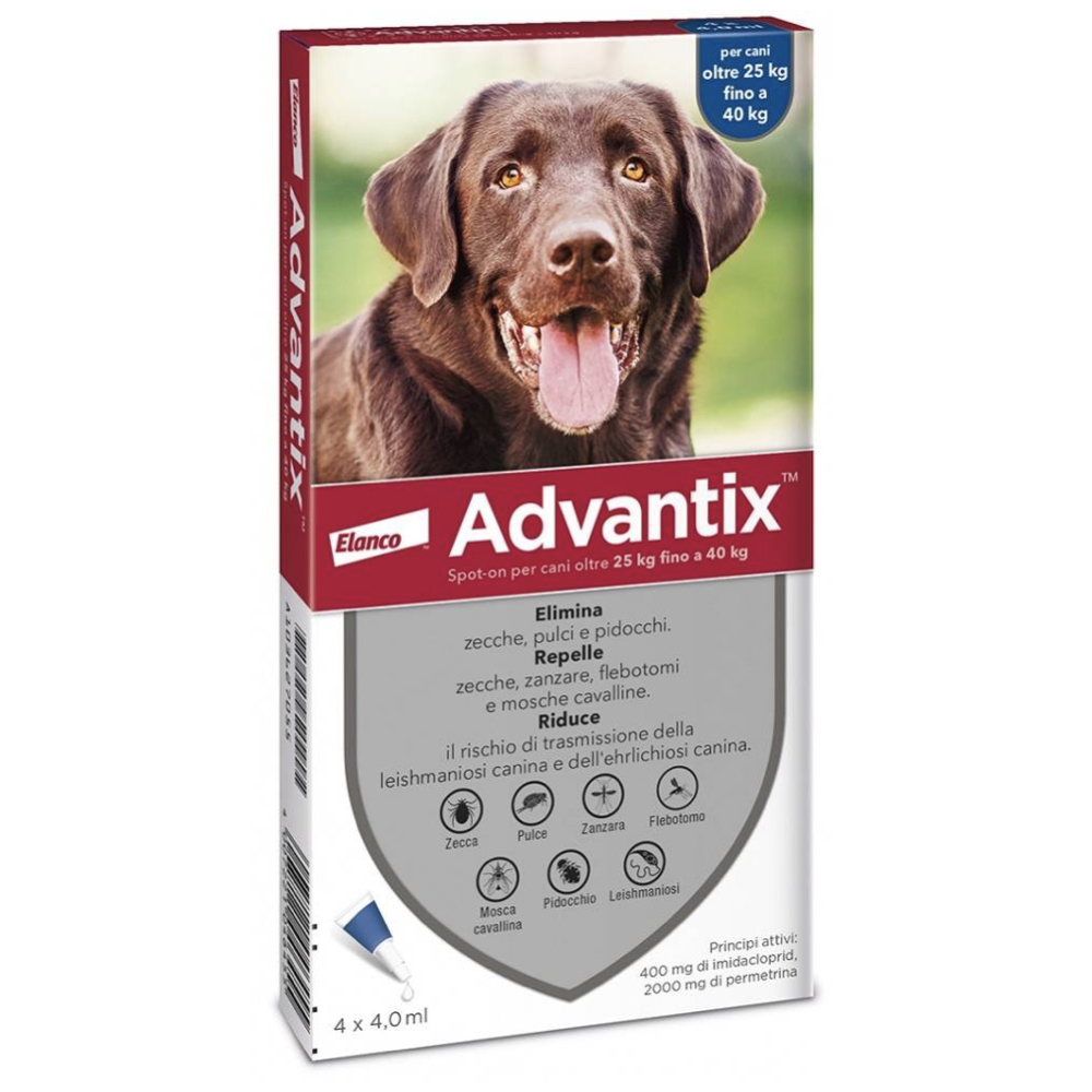 ADVANTIX PER CANI OLTRE 25KG FINO A 40KG