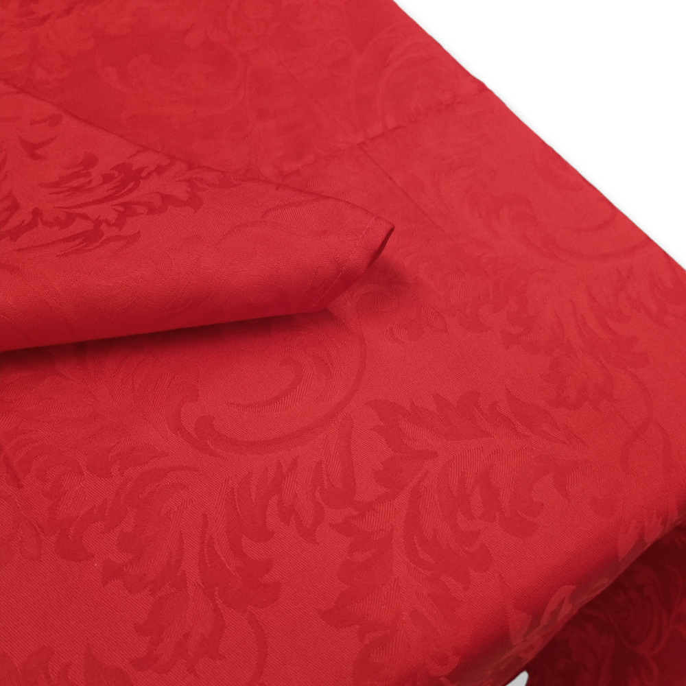 PIAZZA PITTI fiandra table set with Manuela red napkins