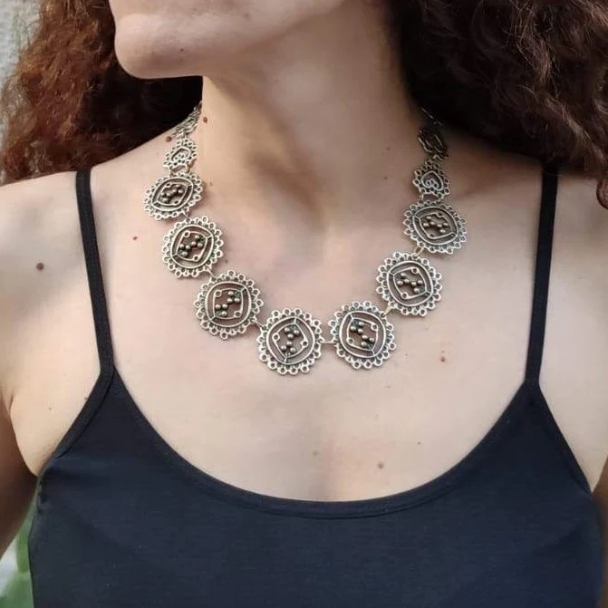 Turkish hot sale silver necklace