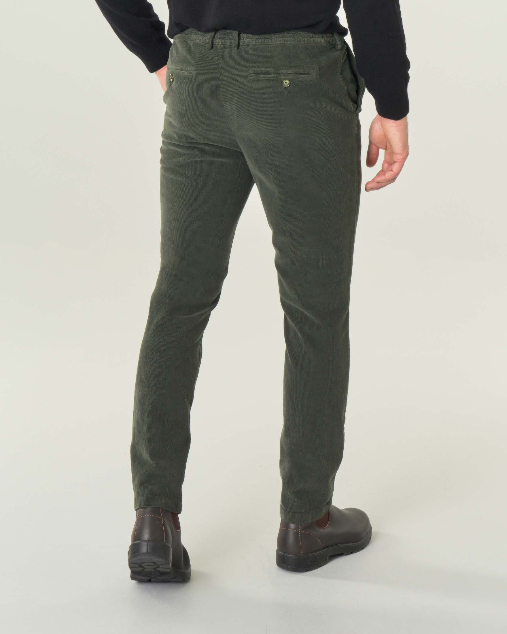 Pantaloni sales verde scuro