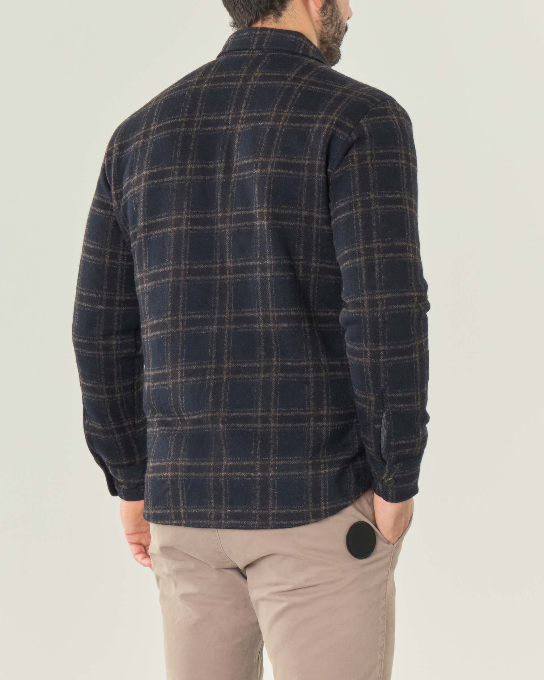 Giacca Shacket In Compact - String - Foto 9