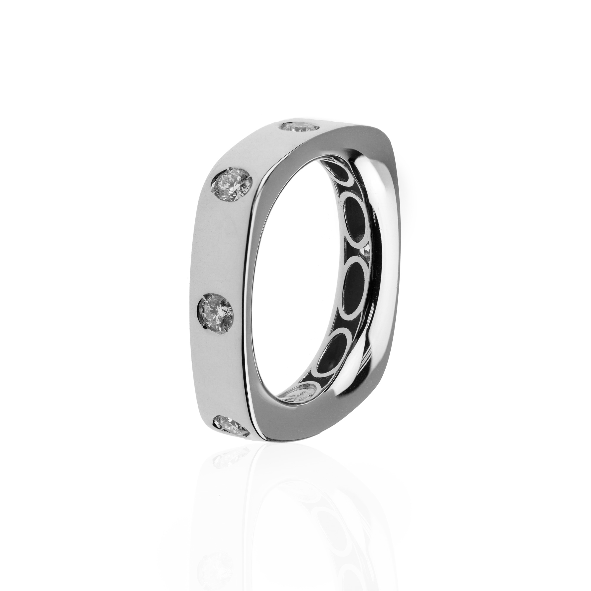 Anello Oro 18kt con Diamanti - Main view