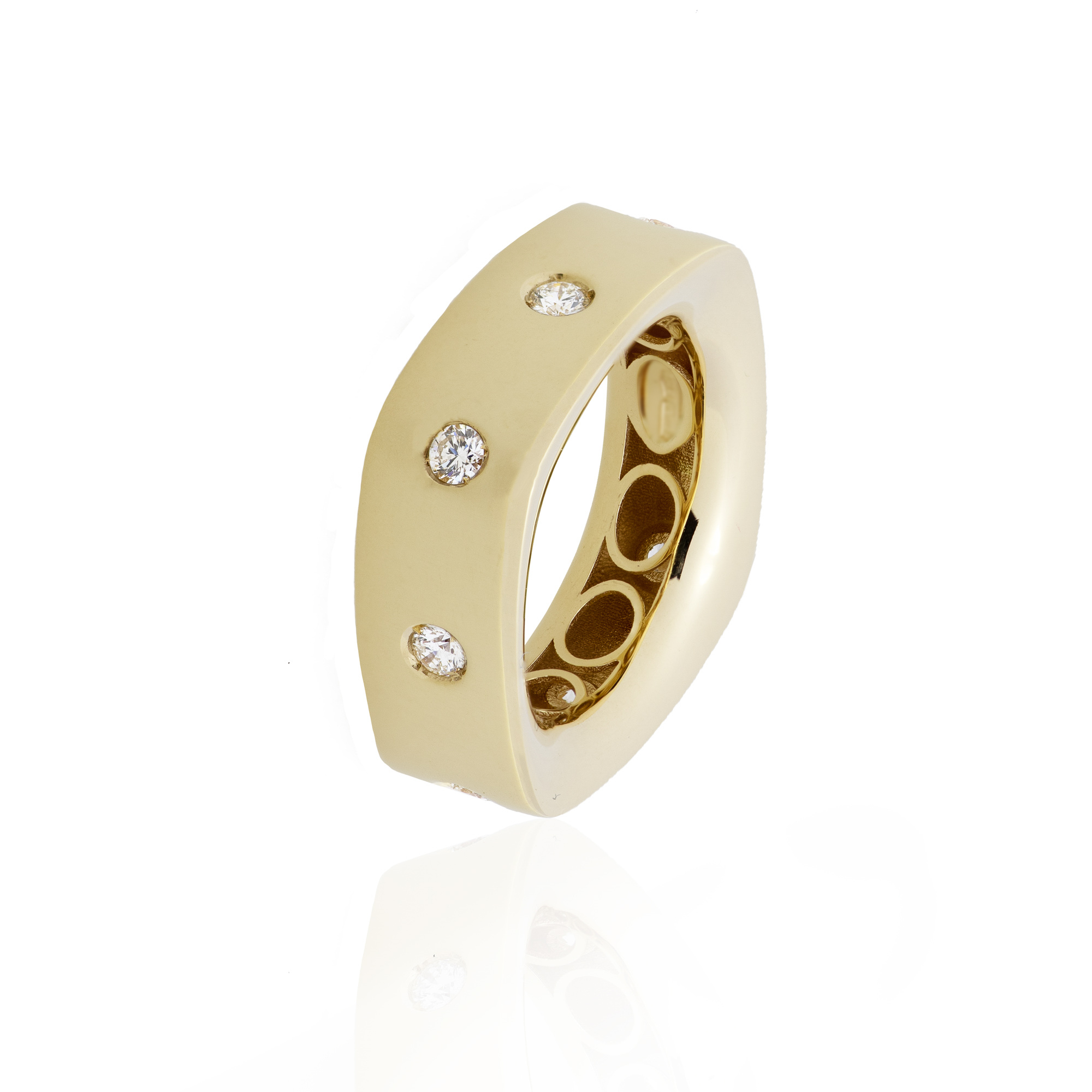 Anello 18kt con Diamanti - Main view