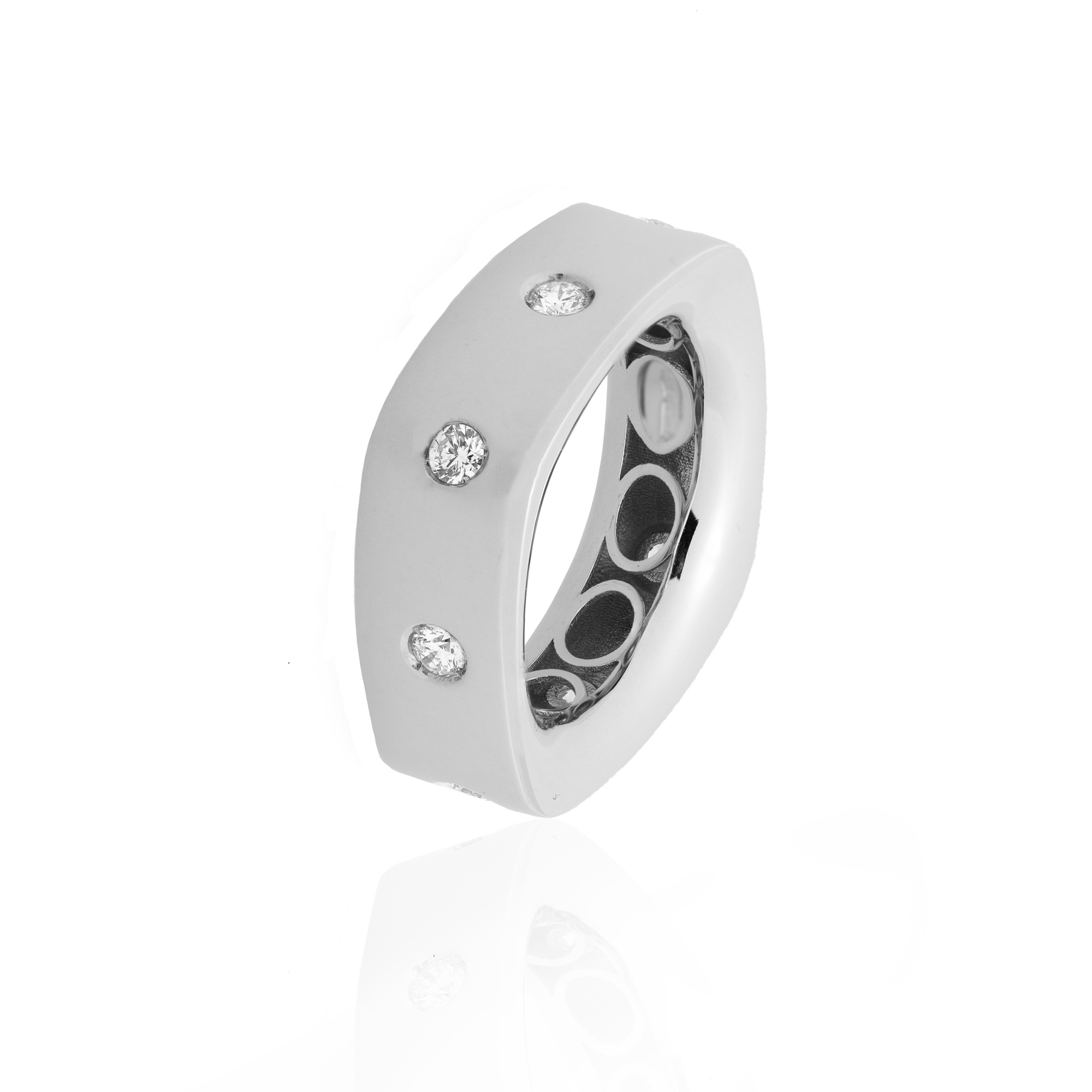 Anello Oro 18kt con Diamanti - Main view