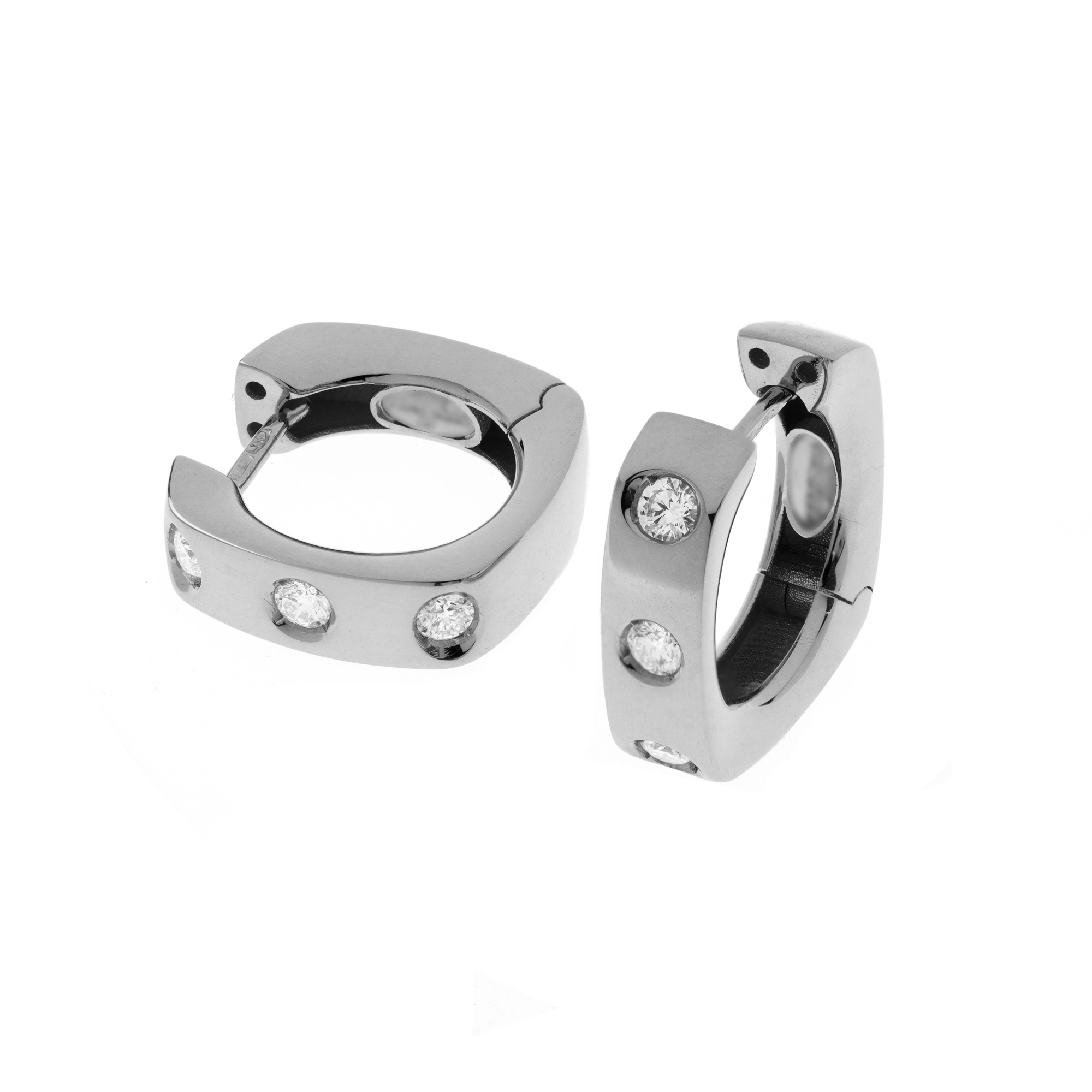 Orecchini Oro 18kt   Prestige con Diamanti - Main view