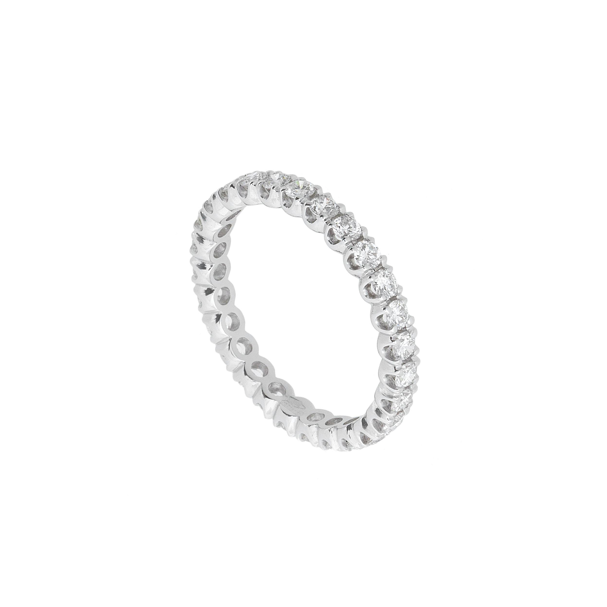 Anello Eternity Diamanti ct.0,50 - Main view