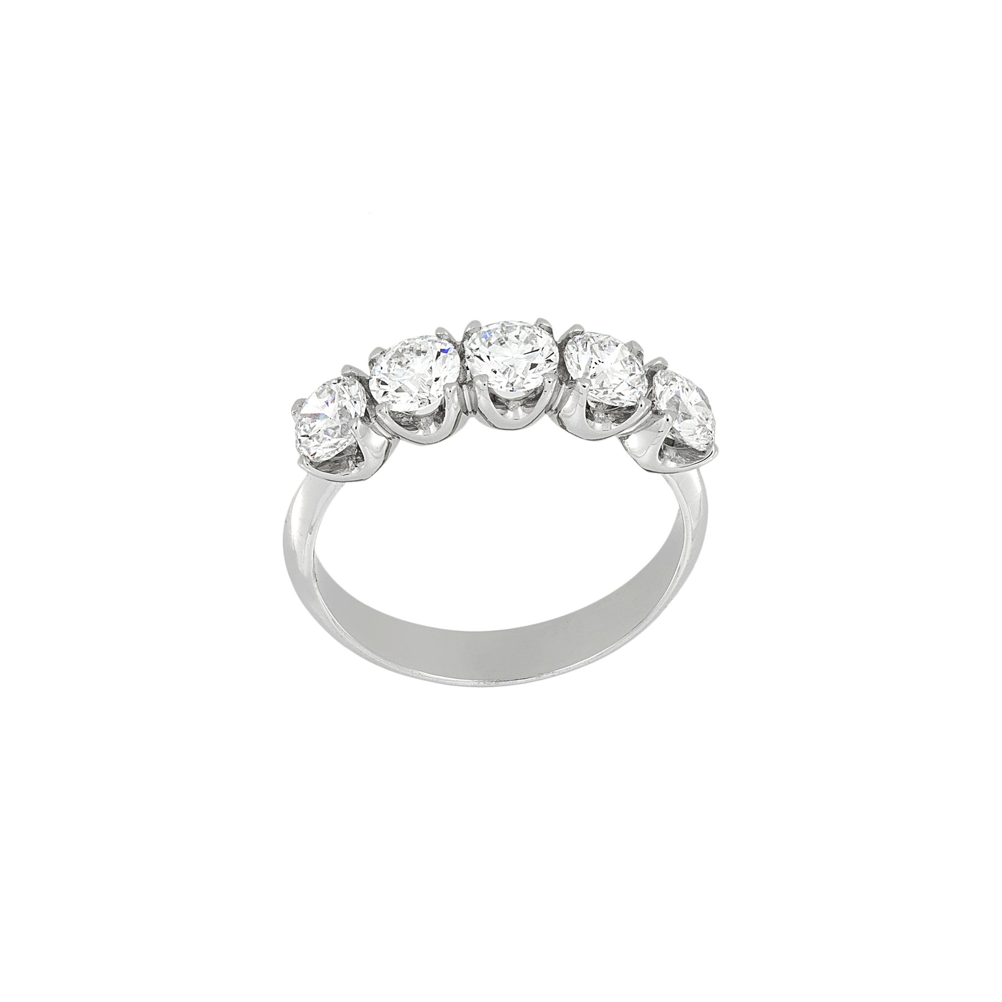 Anello Fedina Diamanti ct.0,65 - Main view