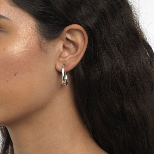 Orecchini eternità, grande - View1