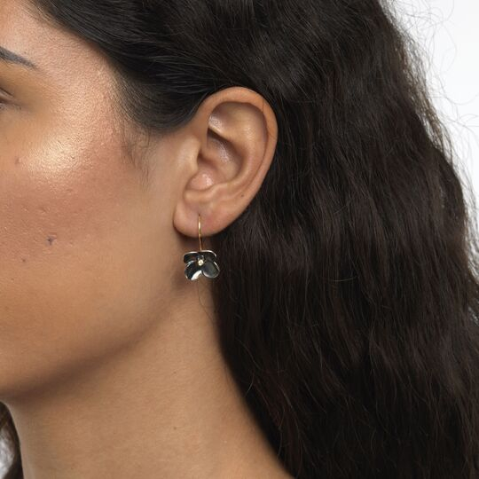 Orecchini Orchidea - View2