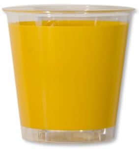 10 BICCHIERI KRISTALL cc.300 GIALLO