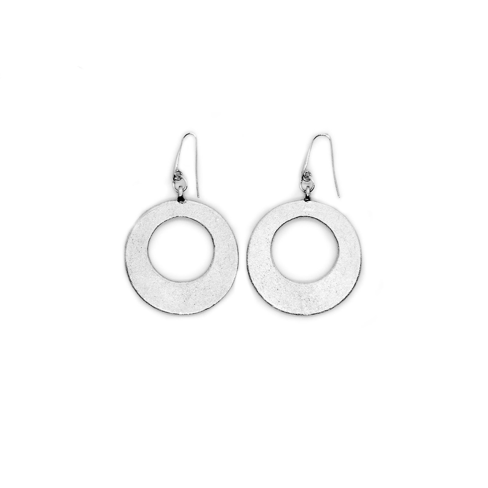 No War Factory Orecchini Circolari