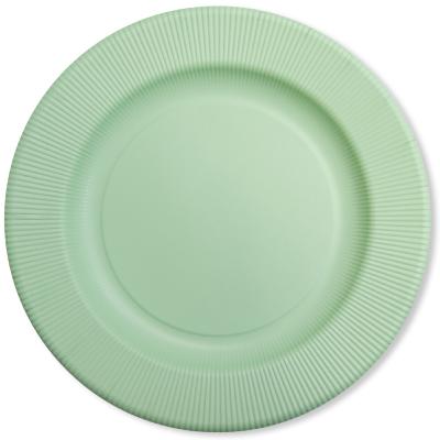 4 SOTTOPIATTO RIGHE Ø 32,4 VERDE SALVIA