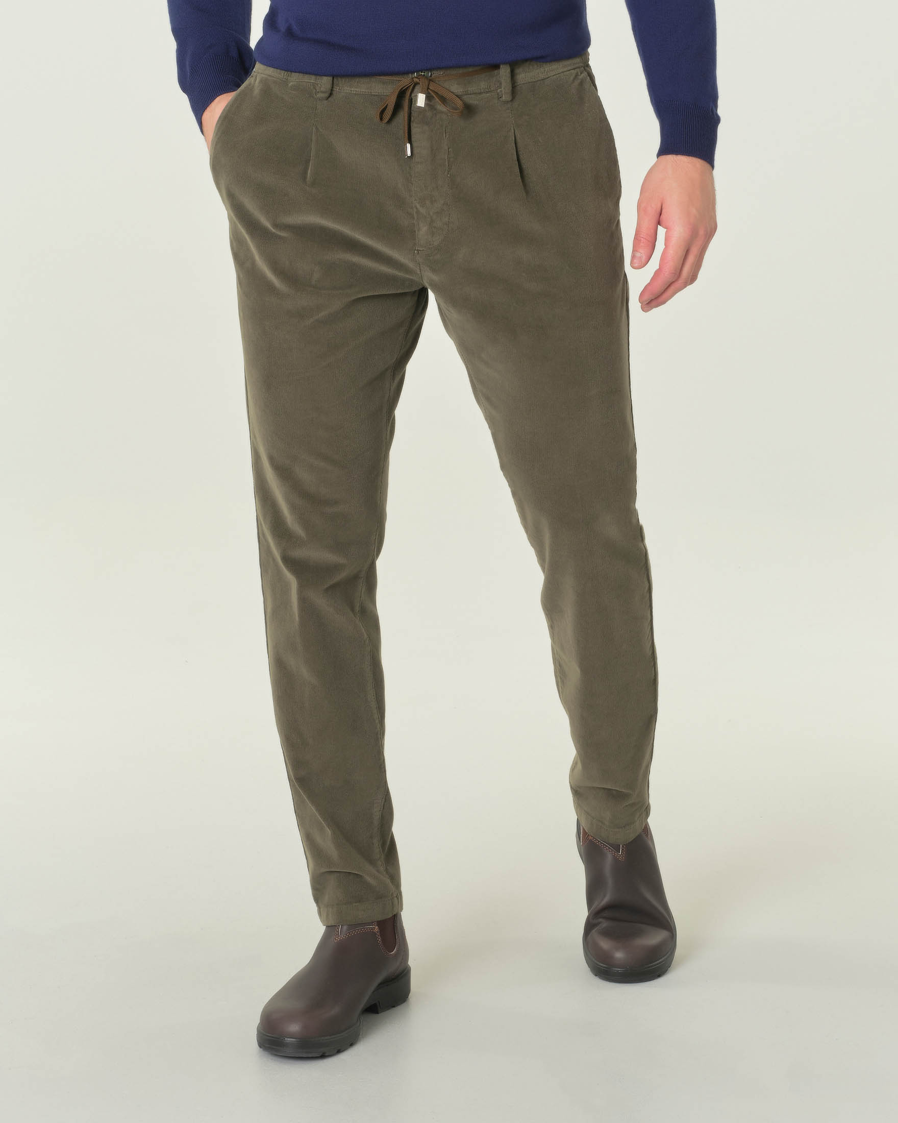 Pantaloni di hot sale velluto uomo