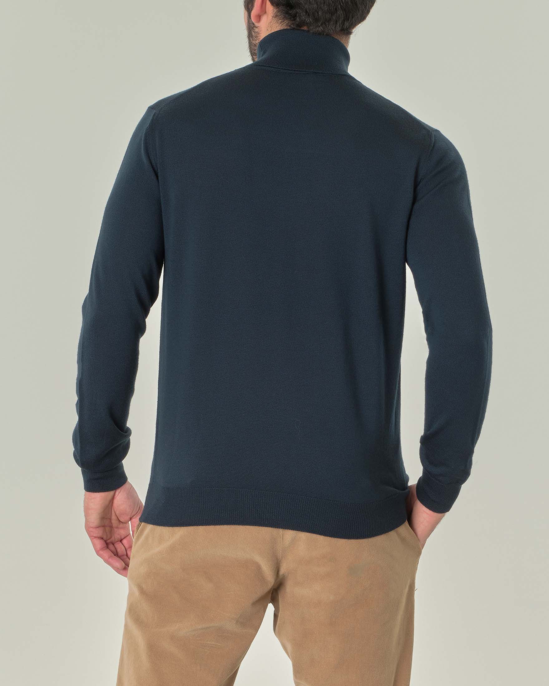 Vietri Dolcevita In Lana Merino Blu