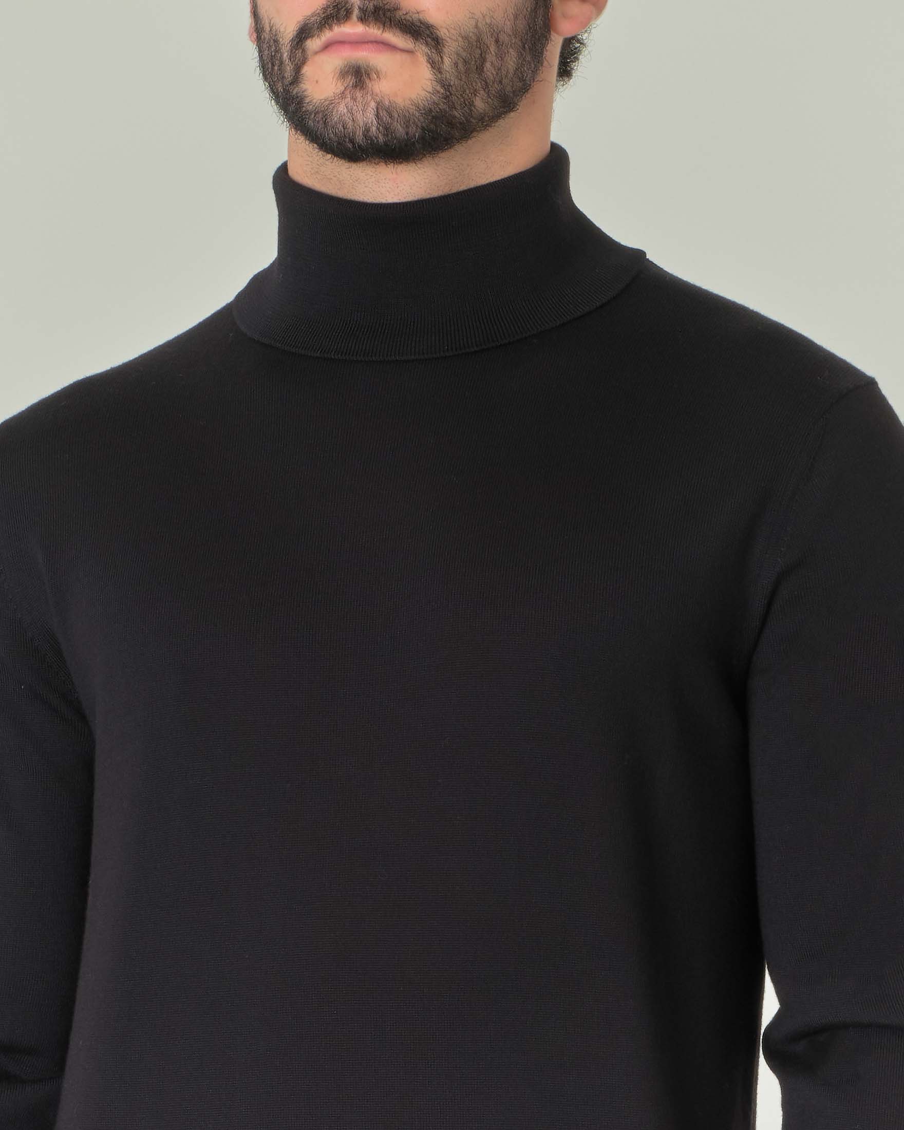Dolcevita Rodolfo Pellizzari nero in pura lana merino image