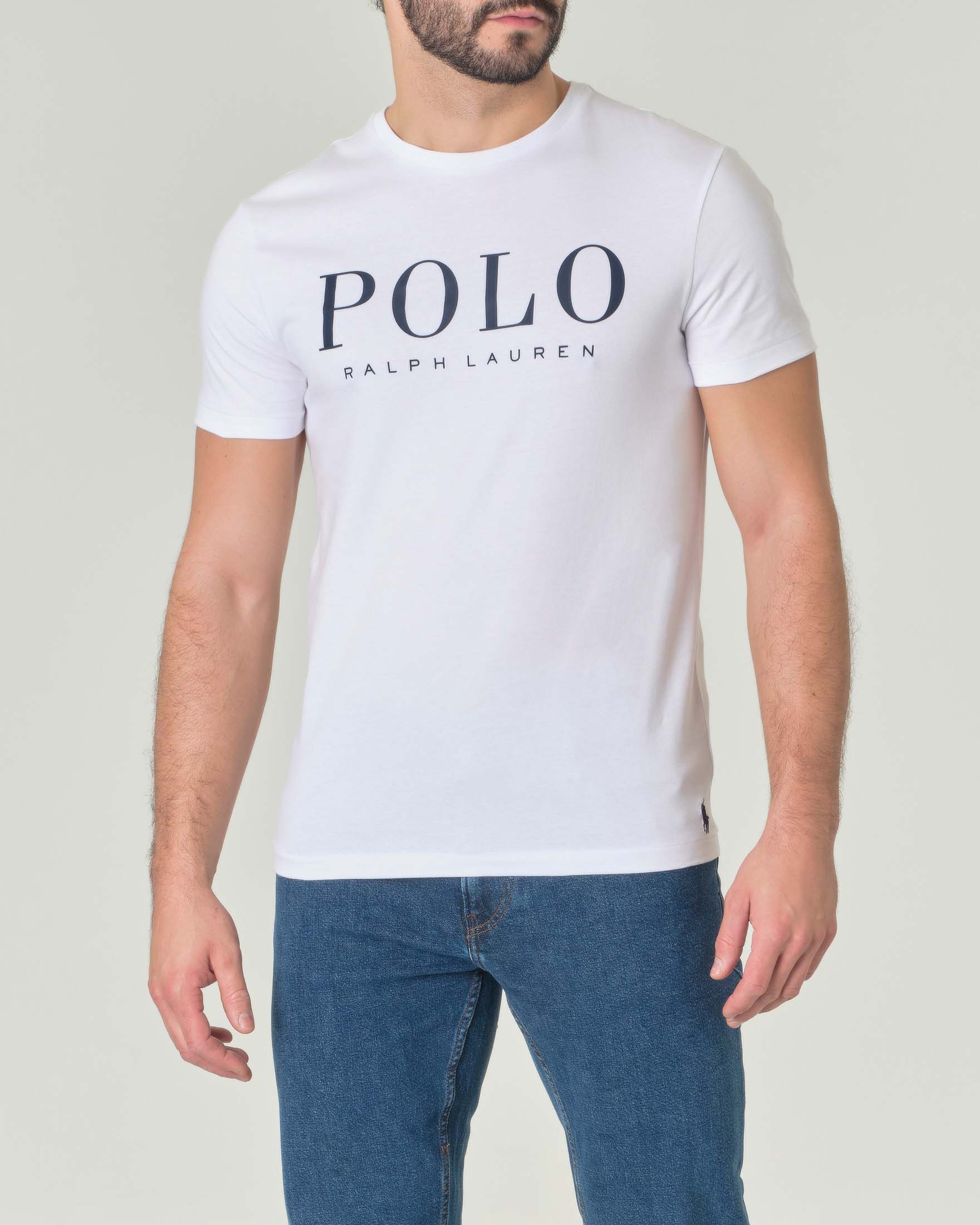 Maglia bianca polo ralph on sale lauren