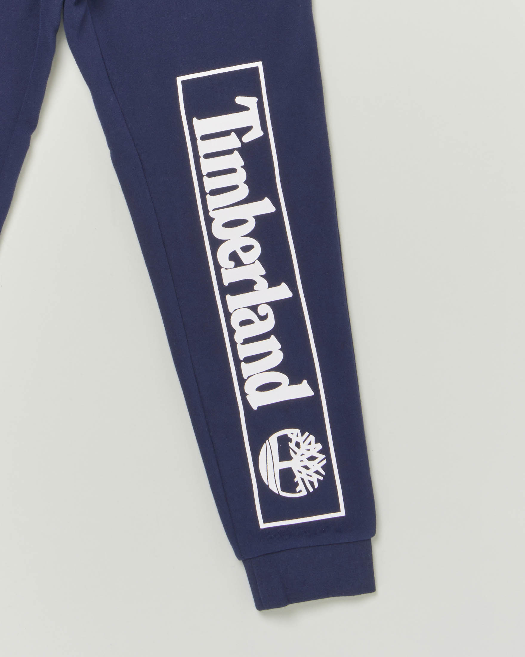 Pantalone in felpa blu con maxi logo 14-16 anni image