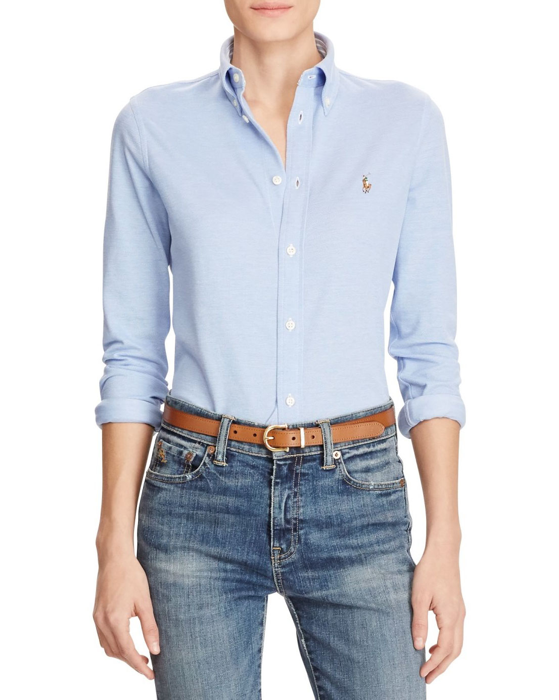 Camicia azzurra ralph on sale lauren