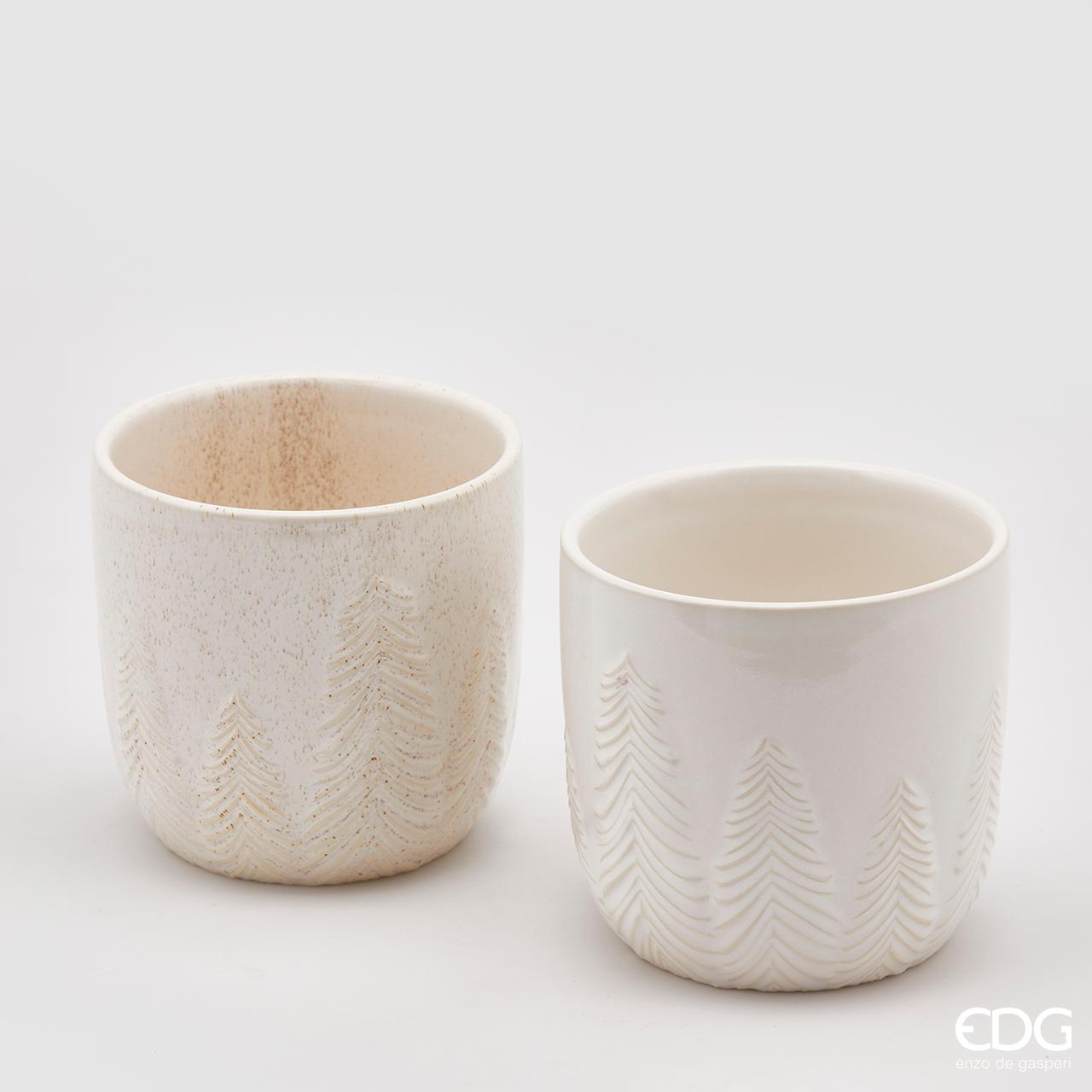 Vaso con Pini 2A d.13,5 h.13 Edg