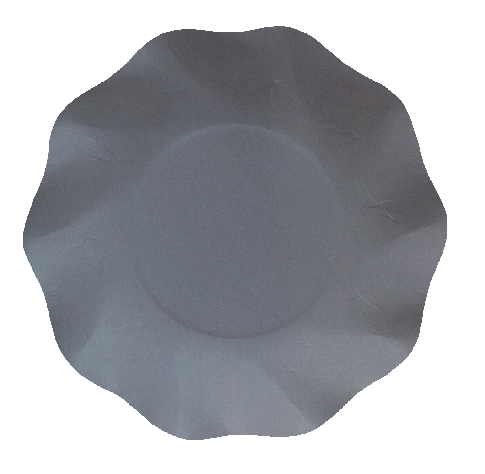 8 PIATTI COPPETTA PETALO Ø 18,5 CARTA DA ZUCCHERO SERENITY