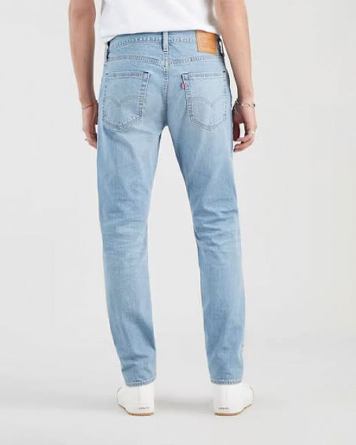 Jeans 512 slim tapered lavaggio chiaro bleach image