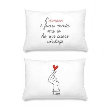 COLORFAMILY Coppia di federe Personalizzabili matrimoniali Sei la mia dose di felicità Regalo SanValentino Natale Compleanno Divertenti Personalizza con Nome