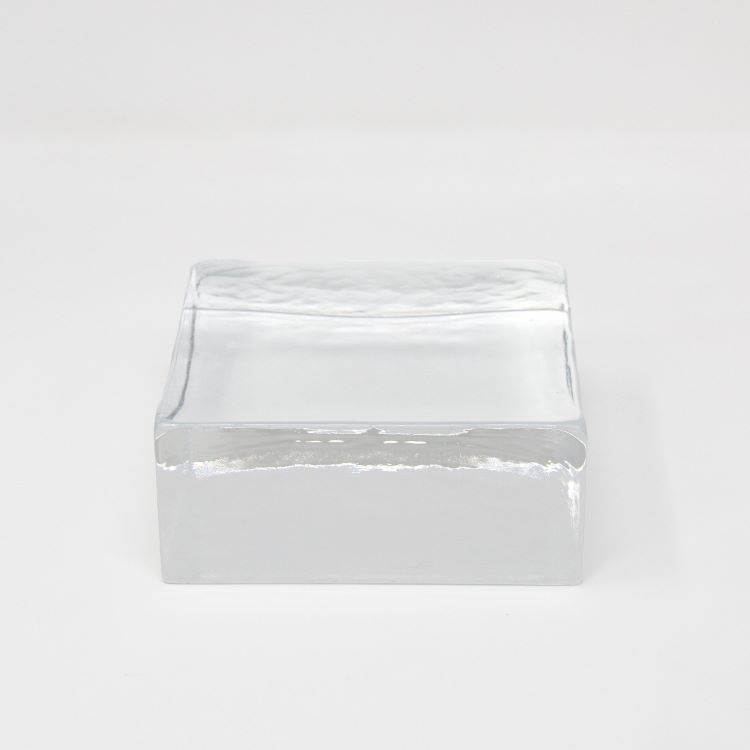 Fermacarte In Vetro Trasparente - Quadrato 81x81 Mm - Foto 13