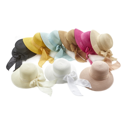 Cappello di paglia bianco : acquisto online - Accessori