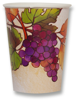 10 BICCHIERI cc.250 GRAPES 