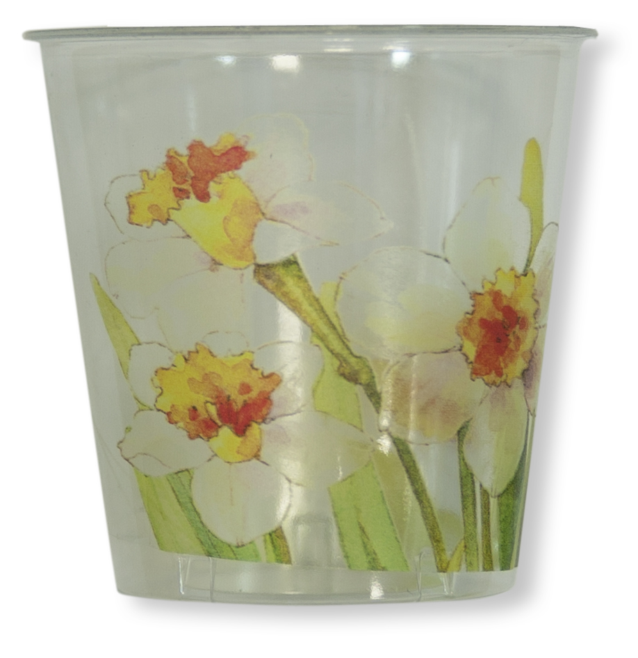 10 BICCHIERI KRISTALL cc.300 NARCISI