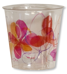10 BICCHIERI KRISTALL cc.300 FRESH PINK