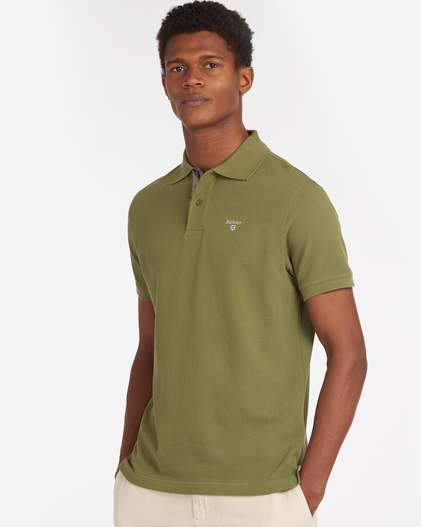 Polo lacoste 2025 verde militare