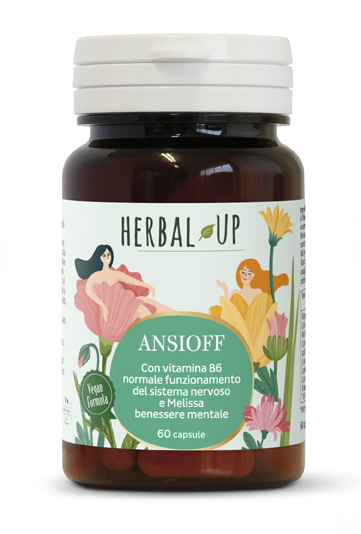HERBAL UP ANSIOFF 60 CAPSULE CONTRO L'ANSIA