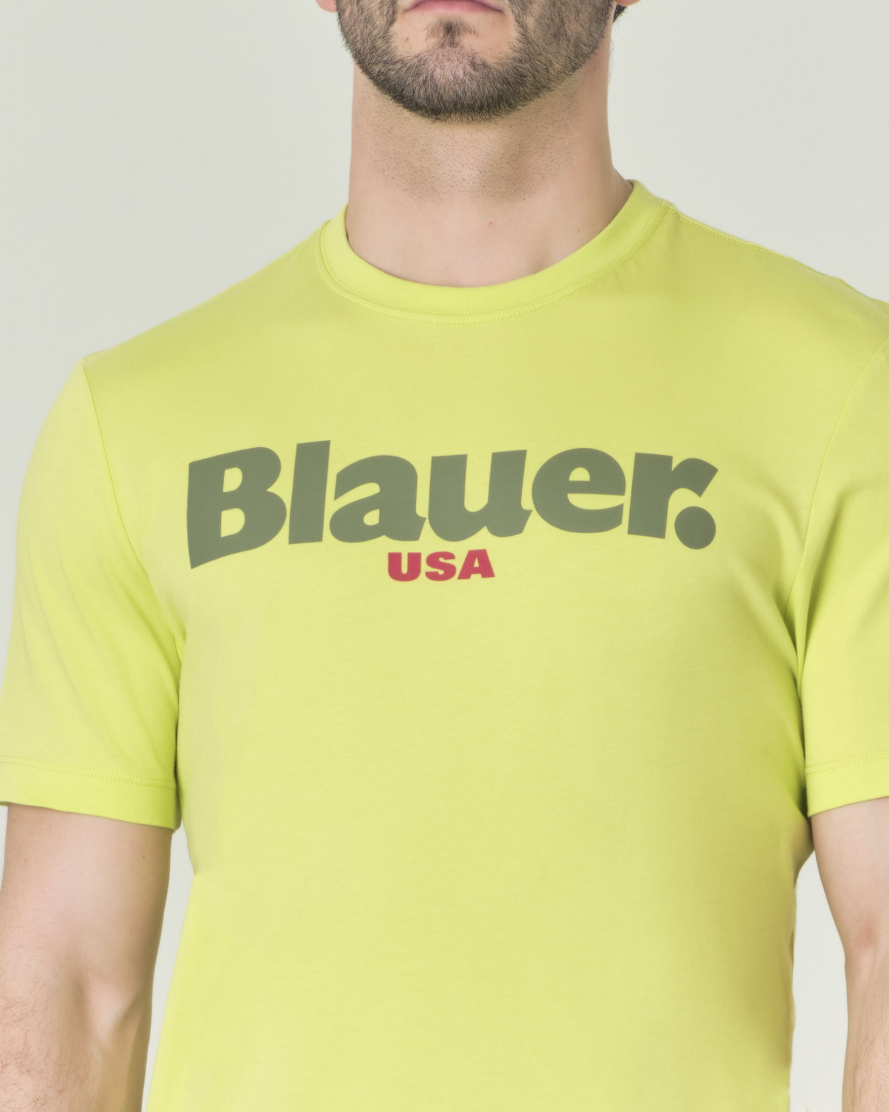 Blauer T-shirt Nera Con Logo Per Bambino 26SBLKH02512-999