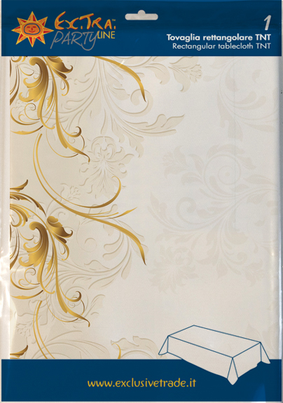 1 TOVAGLIA TNT CM. 140x240 COMUNIONE CLASSIC / CHRISTMAS
