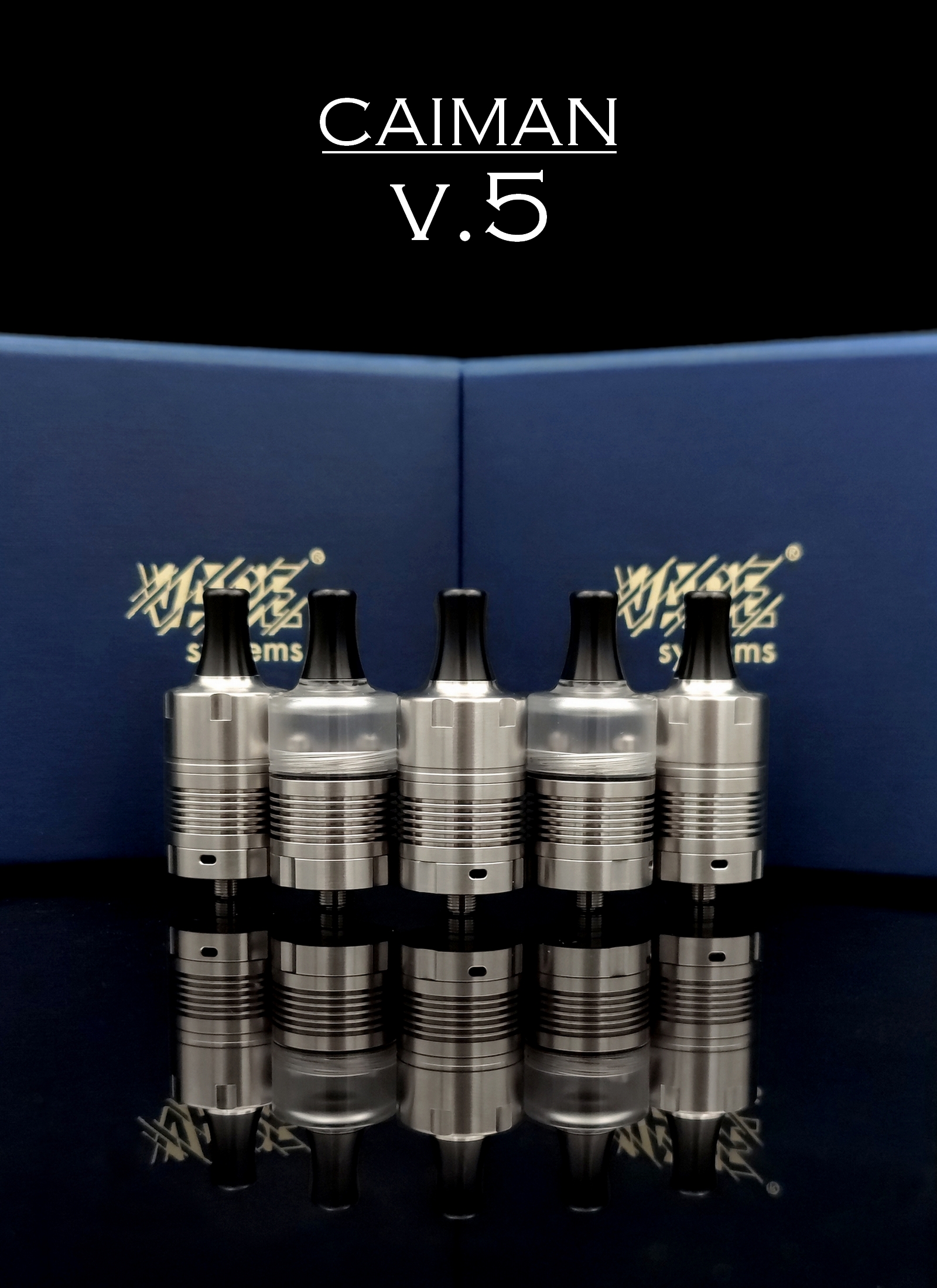 Caiman V.5 - Vape System - Main view