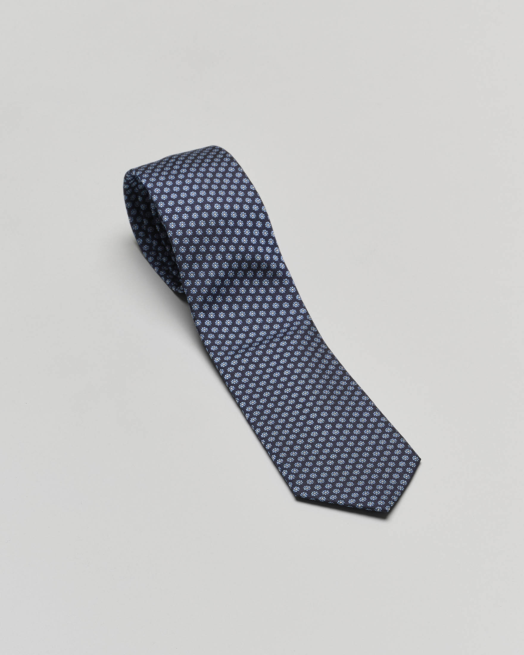 Cravatta A Farfalla L.A. Smith In Cotone Premium Bianco - Fiocco 16, Collo 5 - Nuova Con Etichette