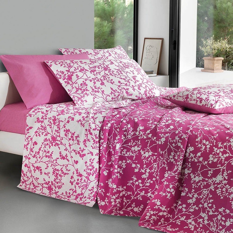 Copripoltrona Relax Jacquard Rosa