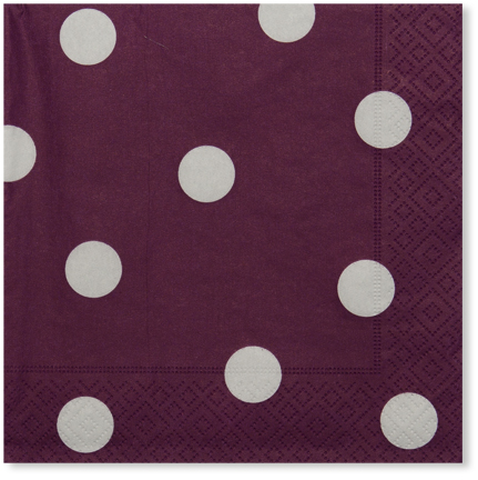20 TOVAGLIOLI 33x33 3V POIS PRUGNA