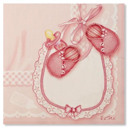 20 TOVAGLIOLI 33x33 3V ECCOMI ROSA