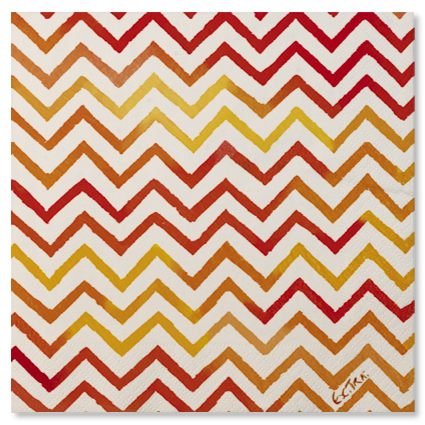 20 TOVAGLIOLI 33x33 3V CHEVRON ROSSO