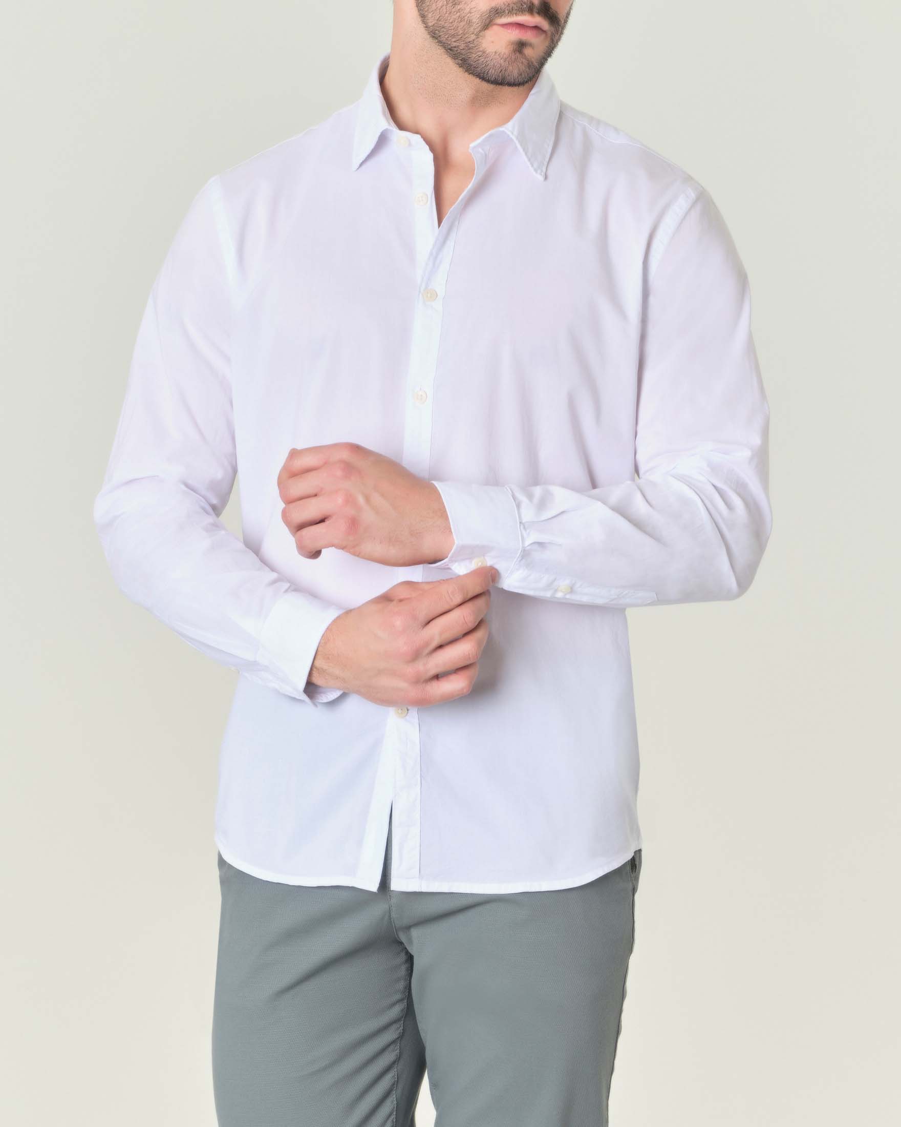 Camicetta trasparente con plissettature - Bianco - DONNA | H&M IT
